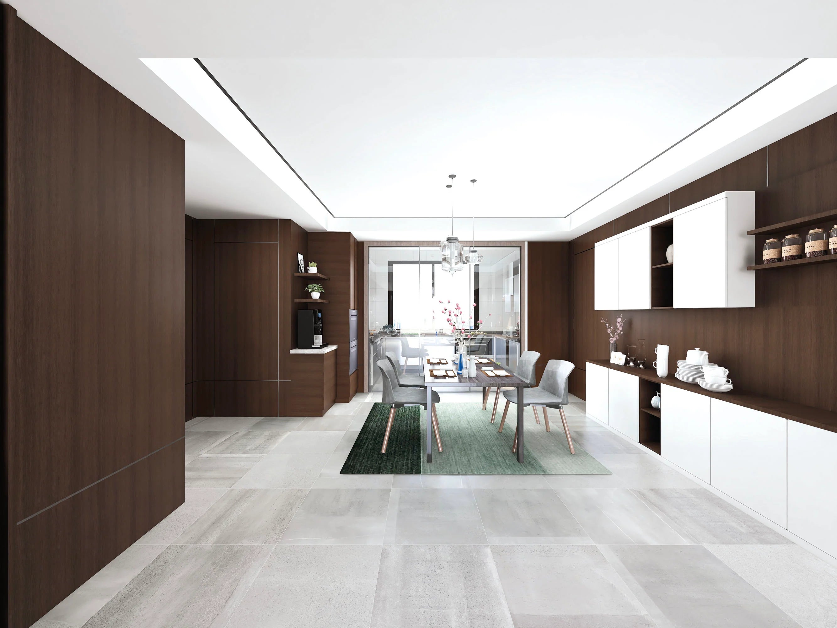 Panel WPC Liso Walnut