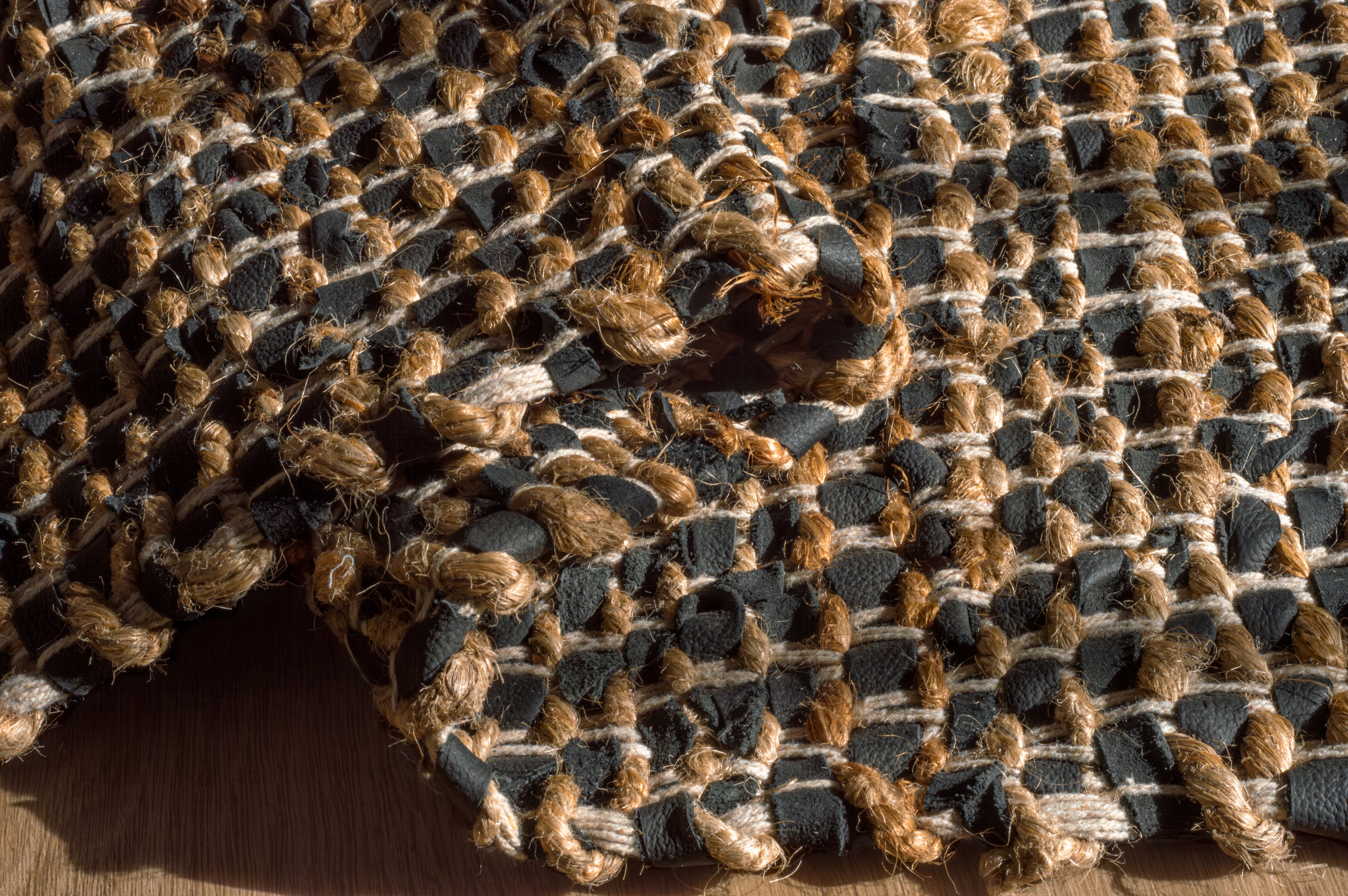Tapete Jute Havana Natural Charcoal
