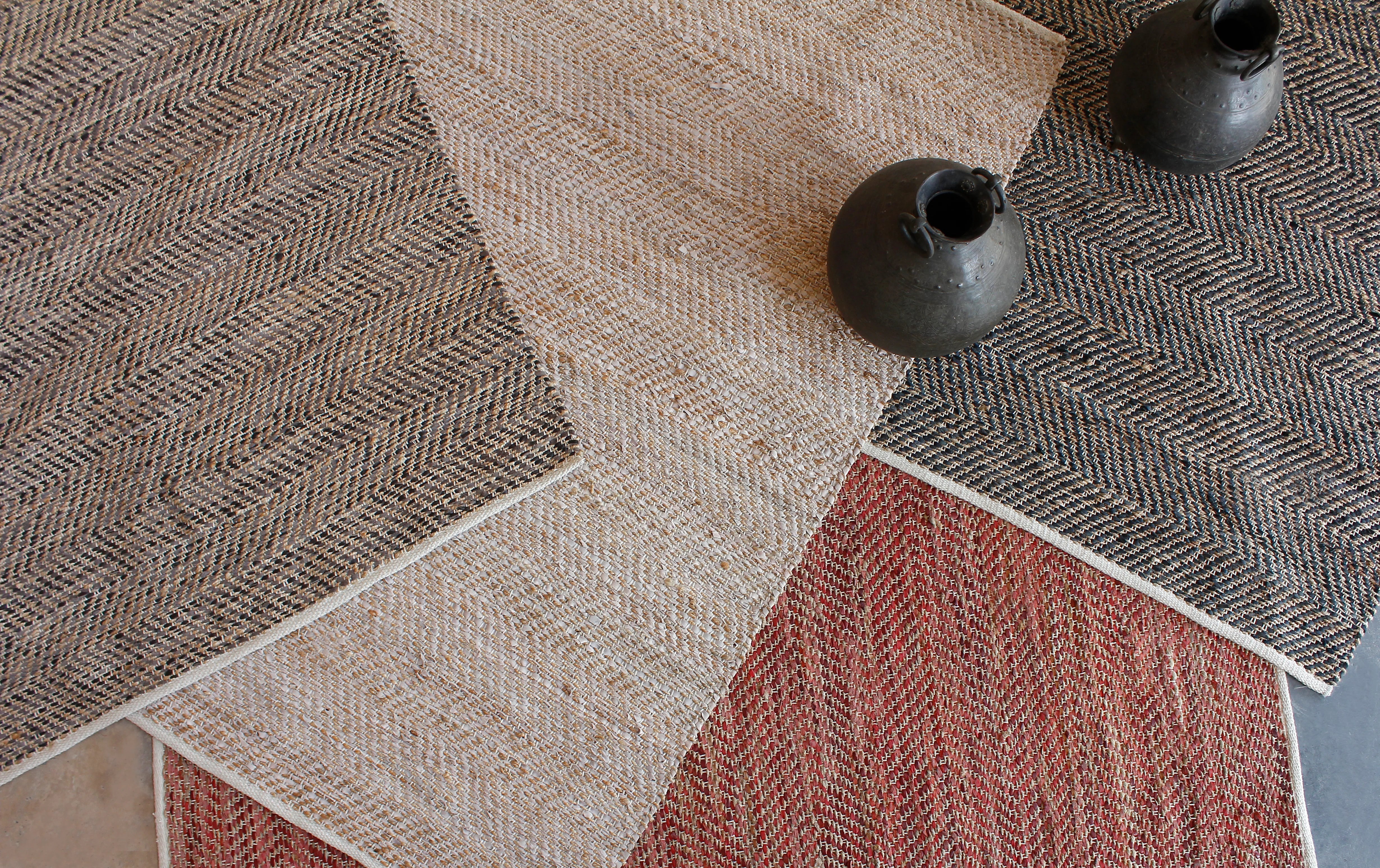 Tapete Jute Havana Natural Charcoal