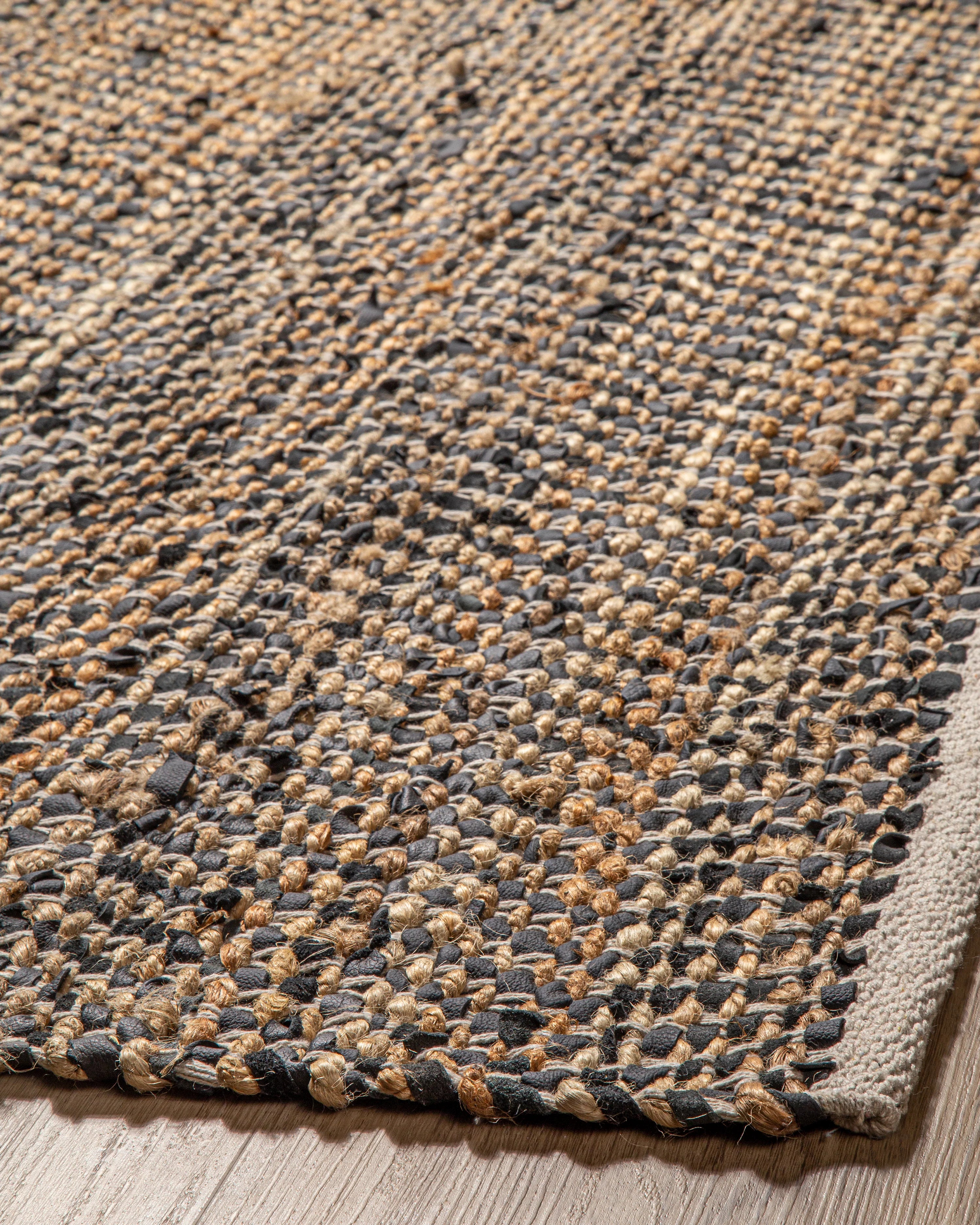 Tapete Jute Havana Natural Charcoal