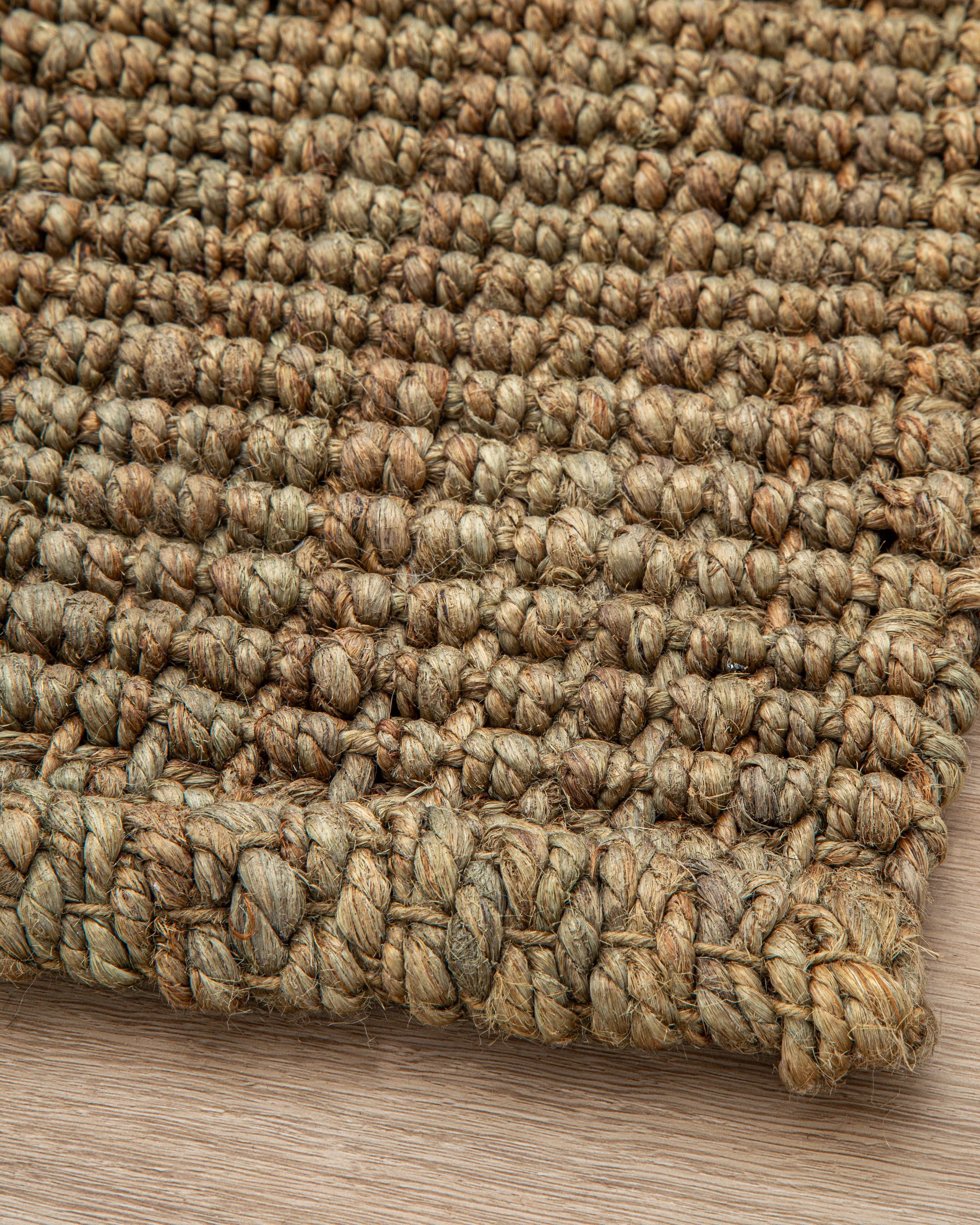 Tapete Jute Nestra Taupe/Olive